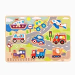 Tabuleiro de Encaixe Veículos Com Pinos Hi Pando