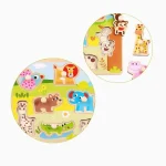 Tabuleiro De Encaixe Floresta com Pinos Hi Pando - Imagem 5