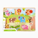 Tabuleiro De Encaixe Floresta com Pinos Hi Pando - Imagem 6