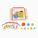 Jogo Engrenagem Maluca 81PÇS Tooky Toy
