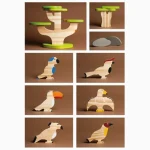 Kit Aves Do Brasil Em Madeira Pachu - Imagem 4