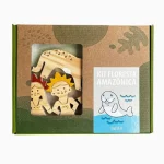 Kit Floresta Amazônica Em Madeira Pachu