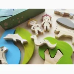 Kit Floresta Amazônica Em Madeira Pachu - Imagem 8