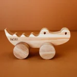 Carrinho Jacaré Jack Em Madeira Pachu - Imagem 3