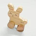 Carrinho Coelho Bento Em Madeira Pachu - Imagem 6