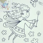 Kit Tela De Pintura Fada 25x30cm Kits for Kids - Imagem 5