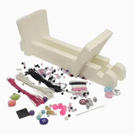 Kit Pulseira Com Tear E Miçangas Kits for Kids