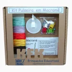 Kit Pulseira Macramê Unissex Kits for Kids - Imagem 2