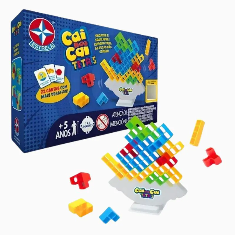 15350396928-jogo-cai-nao-cai-tetris-estrela-brinquedo-educativo-9976-1.webp Jogo Cai Não Cai Tetris Estrela - Imagem 1