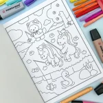 Cozy Animals Livro de Colorir Ciranda Cultural - Imagem 2