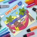 Comfy Days Livro de Colorir Ciranda Cultural - Imagem 2