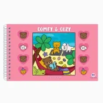 Comfy and Cozy Pink Livro de Colorir Ciranda Cultural
