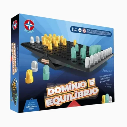 Jogo de Tabuleiro Domínio E Equilíbrio Estrela