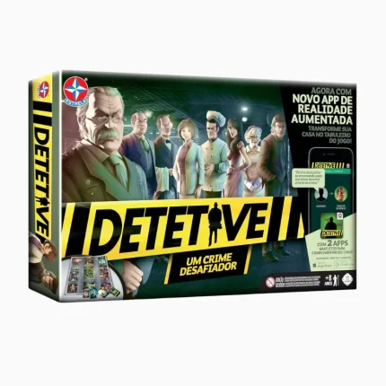 Jogo de Tabuleiro Detetive Com Aplicativo Estrela