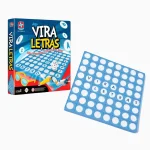 Jogo De Tabuleiro Vira Letras Estrela - Imagem 7