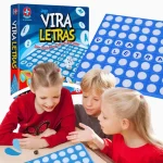 Jogo De Tabuleiro Vira Letras Estrela - Imagem 2