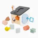 Casa De Passarinho Encaixa Formas Em Madeira Janod - Imagem 3