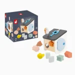 Casa De Passarinho Encaixa Formas Em Madeira Janod - Imagem 6