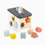 Casa De Passarinho Encaixa Formas Em Madeira Janod - Imagem 5