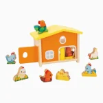 Meu Primeiro Galinheiro Em Madeira Janod - Imagem 5