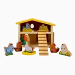 Meu Primeiro Galinheiro Em Madeira Janod - Imagem 3