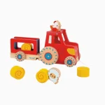 Trator Fazenda Em Madeira Janod - Imagem 3