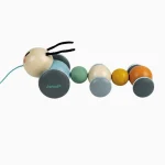 Centopeia Para Passear Em Madeira Com Rodinhas Janod - Imagem 6