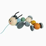 Centopeia Para Passear Em Madeira Com Rodinhas Janod - Imagem 5