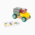 Carrinho de Construção Cachorrinho Brico Kids Janod - Imagem 8