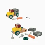 Carrinho de Construção Cachorrinho Brico Kids Janod - Imagem 7