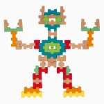 Kit De Construção 100PÇS Em Madeira Janod - Imagem 7