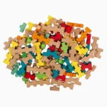 Kit De Construção 100PÇS Em Madeira Janod - Imagem 2