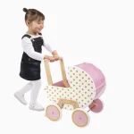 Carrinho De Boneca Candy Chic Em Madeira Janod - Imagem 2