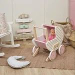 Carrinho De Boneca Candy Chic Em Madeira Janod - Imagem 3
