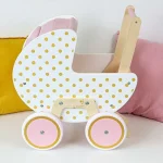 Carrinho De Boneca Candy Chic Em Madeira Janod - Imagem 5
