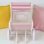 Carrinho De Boneca Candy Chic Em Madeira Janod - Imagem 4