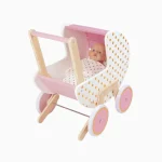 Carrinho De Boneca Candy Chic Em Madeira Janod - Imagem 8