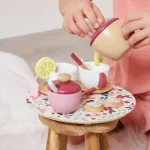 Kit Hora Do Chá 16PÇS Em Madeira Janod - Imagem 3