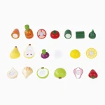 Kit Hortifrúti E Acessórios De Cozinha Em Madeira Janod - Imagem 4