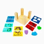 Jogo Cubo Forme Imagens Carimbrás - Imagem 4