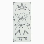 Kit Tela De Pintura Princesa 25x30cm Kits for Kids - Imagem 2