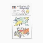 Kit Tela De Pintura Veículos 25x30cm Kits for Kids - Imagem 2
