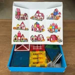 Blocos Magnéticos Fazendinha 49 Peças BDS - Imagem 3