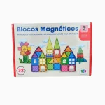 Blocos Magnéticos 32 Peças BDS