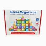 Blocos Magnéticos 100 Peças BDS
