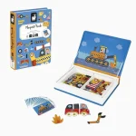 Livro Magnético Veículos Janod - Imagem 7