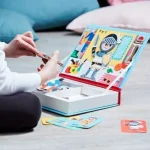 Livro Magnético Festa a Fantasia 44Pçs Janod - Imagem 3