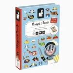 Livro Magnético Festa a Fantasia 44Pçs Janod