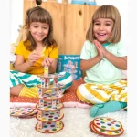 Acrobatas Jogo de habilidade Em Madeira 57PÇS Janod - Imagem 4