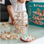 Acrobatas Jogo de habilidade Em Madeira 57PÇS Janod - Imagem 3
